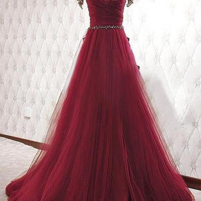 Sexy Prom Dress,lace Prom Dresses,modest Prom Dress,2017 Prom Dresses,Sexy Dress,burgundy Prom Dress,Formal Dress,wine red Prom Gown For Teens