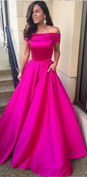 Off the Shoulder Gowns