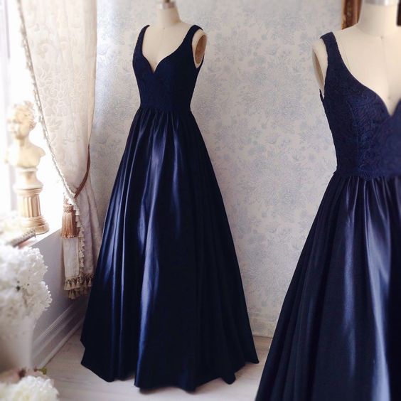 Simple A-line Formal Dresses