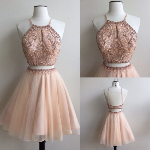 Blush Pink Prom Dresses,lace Prom Dress,long Evening Gowns,lace