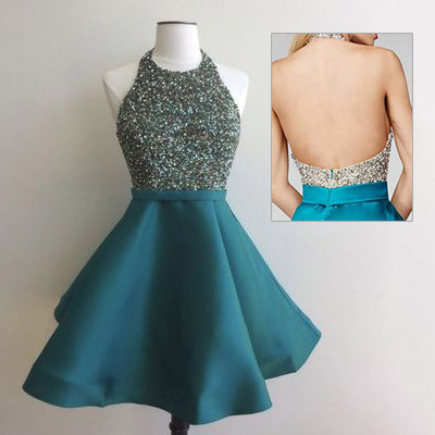 Homecoming Dresses Short Prom Dresses,Green Homecoming Dresses,Sparkly ...