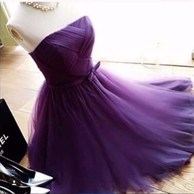 Homecoming Dress Short Prom Dress  Simple atmospheric gentle main image 0